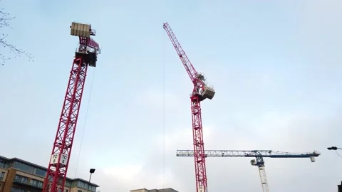 Urban Construction Site Stock Footage 146488746