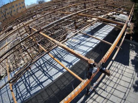 Urban construction site Stock Photos