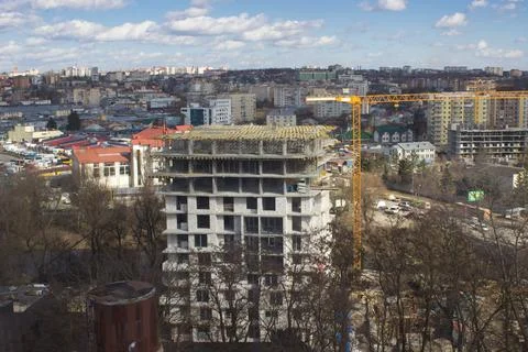 Urban Development and Construction Site Stock Photos