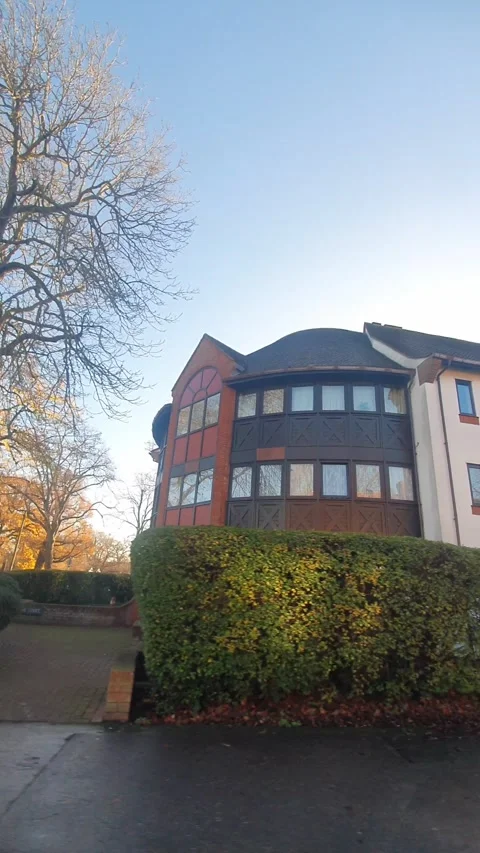 Urban Drive Through Central Hitchin and Letchworth Garden City Stock-Footage 322802415