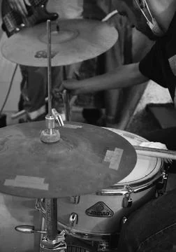 Urban drumming Stock Photos