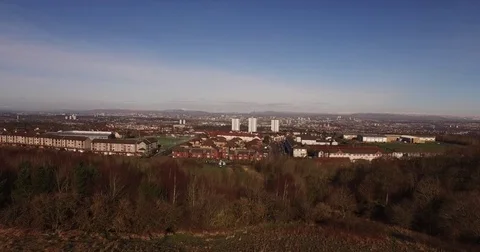 Urban Elevated Shot Stock Footage 76395240