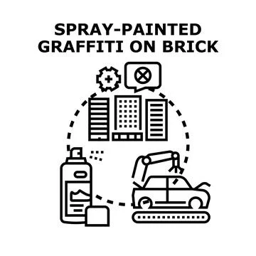 Urban environment issues and restoration services concept Stock Illustration