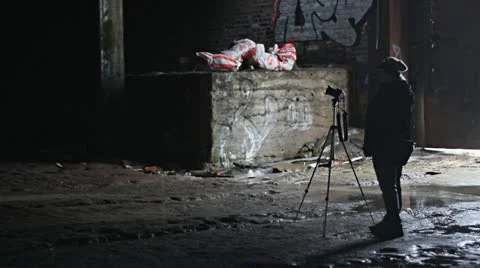 Urban Explorer Stock Footage 10847257