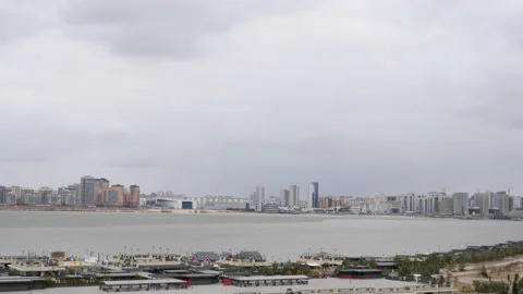 Urban faces without people during the coronavirus pandemic Stock Footage 141158182