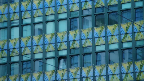 Urban Fassade Stock Footage 165457316