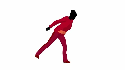 Urban female dancing Stock Footage 5646987