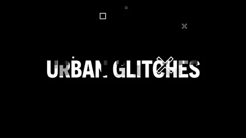 Urban Glitch Shapes Title Intro Stock After Effects