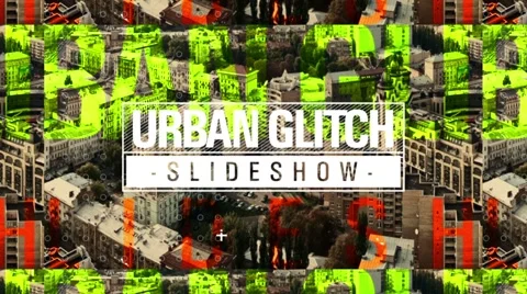 Urban Glitch Slideshow Stock After Effects
