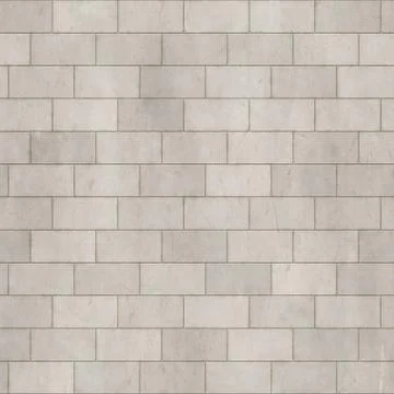 Urban grey cinder blocks seamless texture Stock Illustration