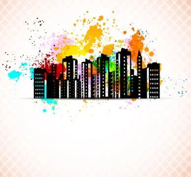 Urban grunge backgorund Stock Illustration