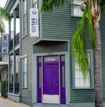 Urban Hub, a Collaborative Workspace in the Lower Garden District Foto stock