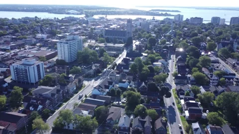 Urban Landscape 360 Video stock 188924130