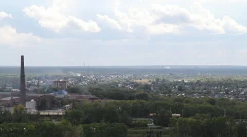 The urban landscape Stock Footage 10861556