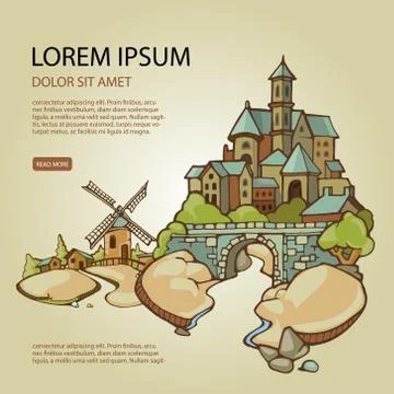 Urban landscape Stock-Illustration