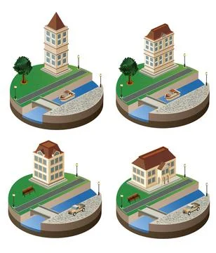 Urban landscape イラスト素材