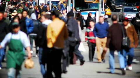 Urban life multiple clips Video stock 363762