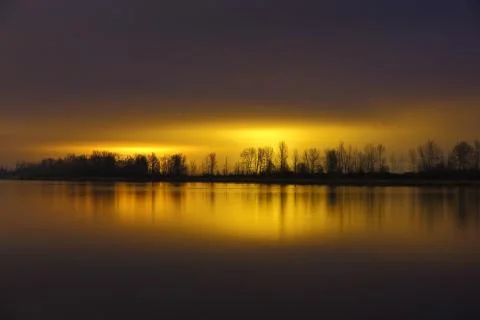 Urban Light Pollution 스톡 사진