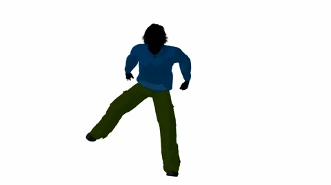 Urban male dancing Stock Footage 5648306