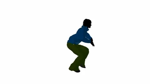 Urban male dancing Stock Footage 5648353