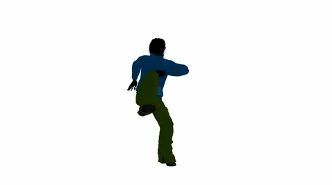 Urban male dancing Stock Footage 5648469