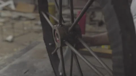 Urban Metal Worker Video stock 49146550