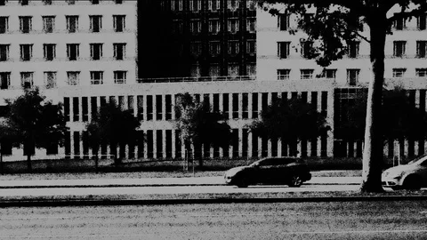 Urban motion time lapse. Dynamic stressful city life. Stock Footage 117401279