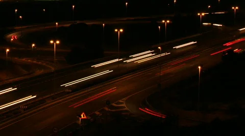 Urban night Stock Footage 799473