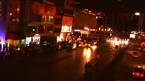 Urban of nightfall Stock Footage 908916