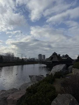 Urban Oasis Foto stock