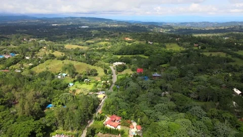 Urban Panoramic Views of Tranquility Stock Footage 153324129