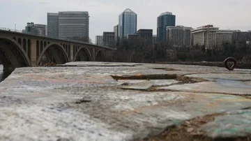 Urban Park Overlook Stock Footage 85675098