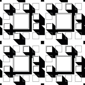 Urban pattern, quarter, top view, city master plan, structure, geometry, square Illustrazione stock