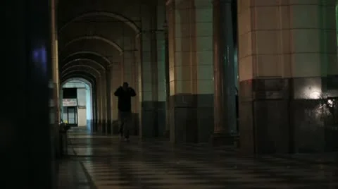 Urban perspective walk 2 Video stock 11581616