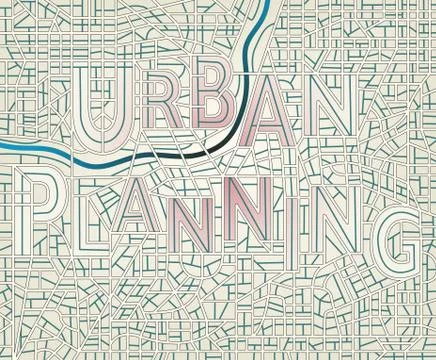 Urban planning Stock Illustration