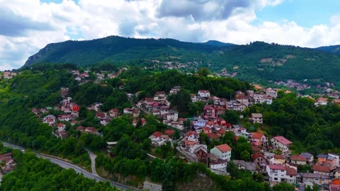 Urban Pulse from the Sky Stock Footage 313270130