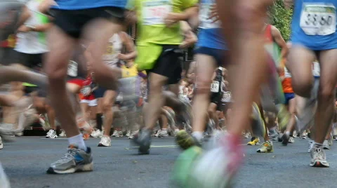 Urban race 库存影片 751465