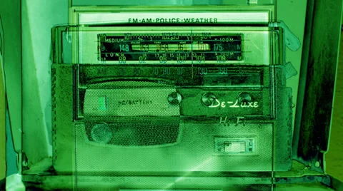 Urban radios sequence03 Stock Footage 32785761