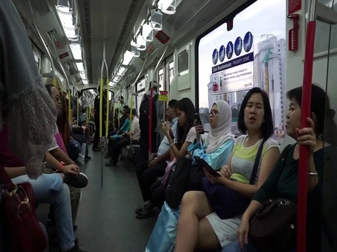 Urban rail transit Stock Footage 126475488
