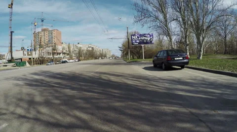 Urban road 動画素材 48332168