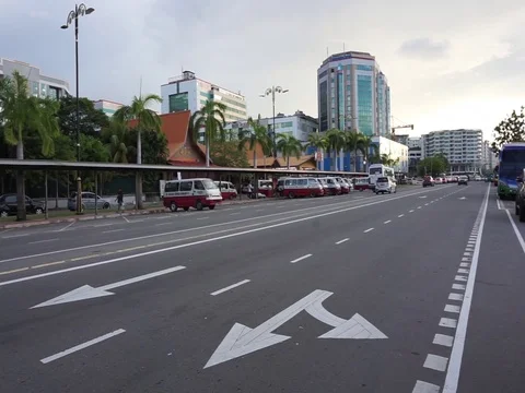 Urban road Stock Footage 121653823