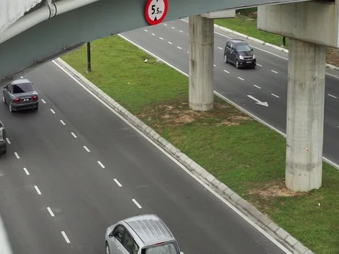 Urban road Stock Footage 123755044