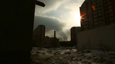 Urban scene 03 Stock Footage 21435834