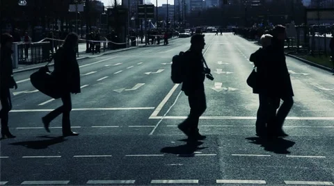 Urban scene Stock Footage 10894420