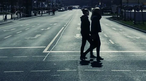 Urban scene Stockbeeldmateriaal 10894426