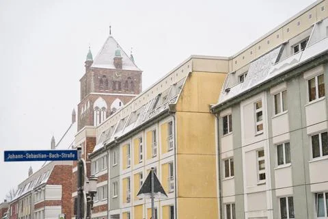Urban scene Stock Photos
