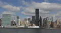 Urban Scene Waterfront, Corporate Buildings Towers, NYC Skyline, New York City HD Footage