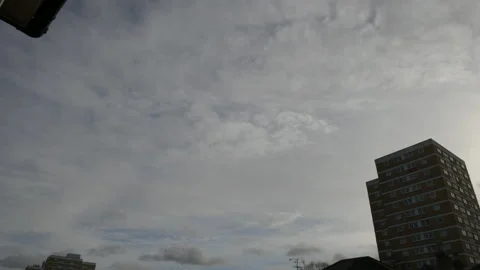 Urban sky clouds. Stock Footage 146994217