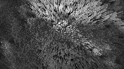 Urban skyscrapers texture loop backdrop. Stock Footage 155433735