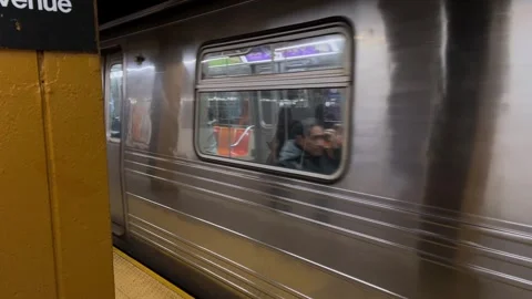 The Urban Subway Experience Observing Commuters as They Navigate the Station Vídeos de archivo 295074015